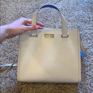 Cream/Beige Kate Spade with Blue Interior!